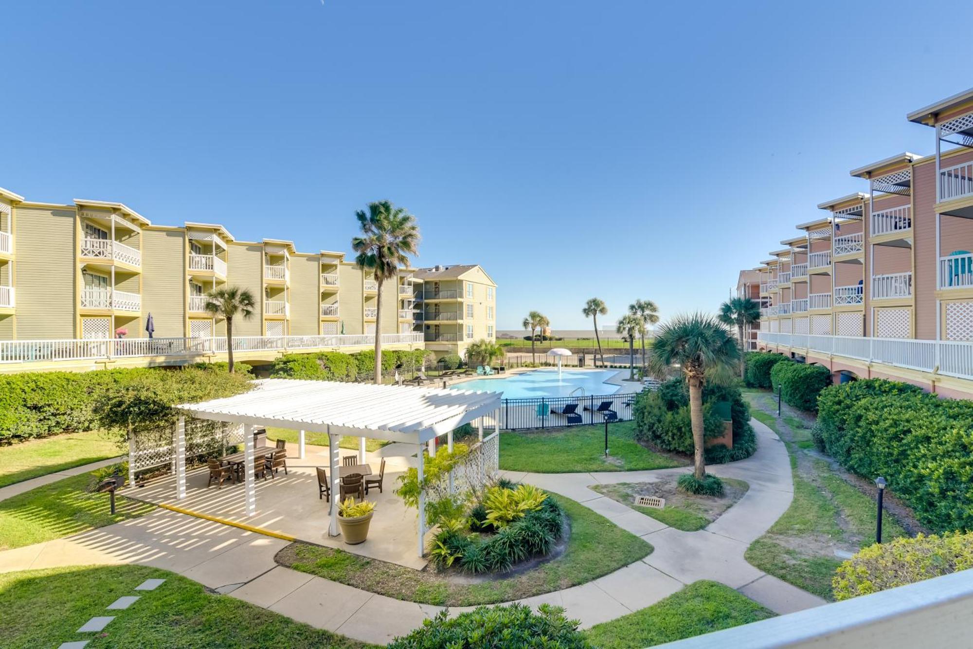 Coastal Galveston Condo Walk To Shoreline! Εξωτερικό φωτογραφία