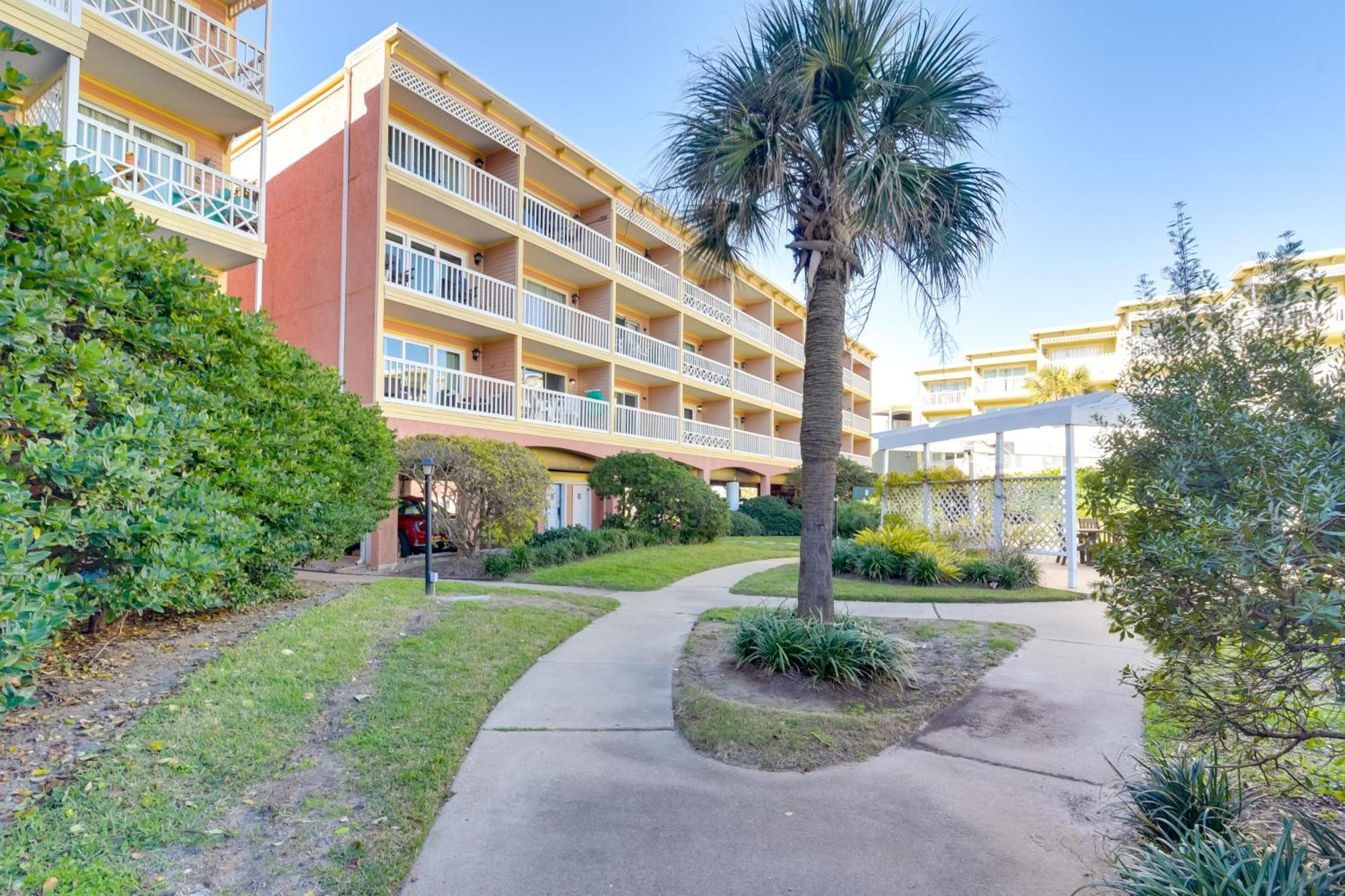 Coastal Galveston Condo Walk To Shoreline! Εξωτερικό φωτογραφία